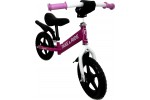 Детский велобег Take&Ride на полиуретановых колесах EVA с крыльями розово-белый RB-50 