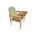 Детский деревянный стульчик для кормления, стульчик-трансформер "Мишка".