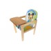 Детский деревянный стульчик для кормления, стульчик-трансформер "My little boy".